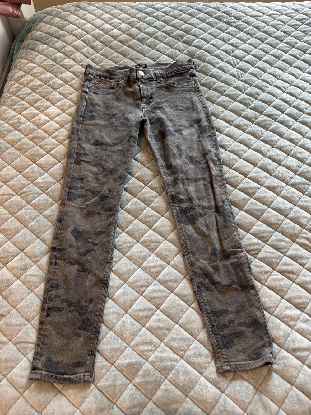 Hudson Camo Skinny Jeans - size 28